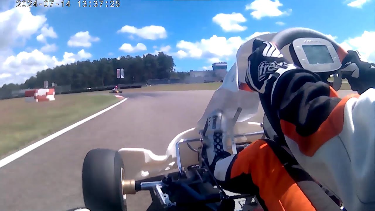Onboard Testing at Kristianstad Karting Club in OK | KR/IAME/Maxxis | Practice 2 - 14/07/2024