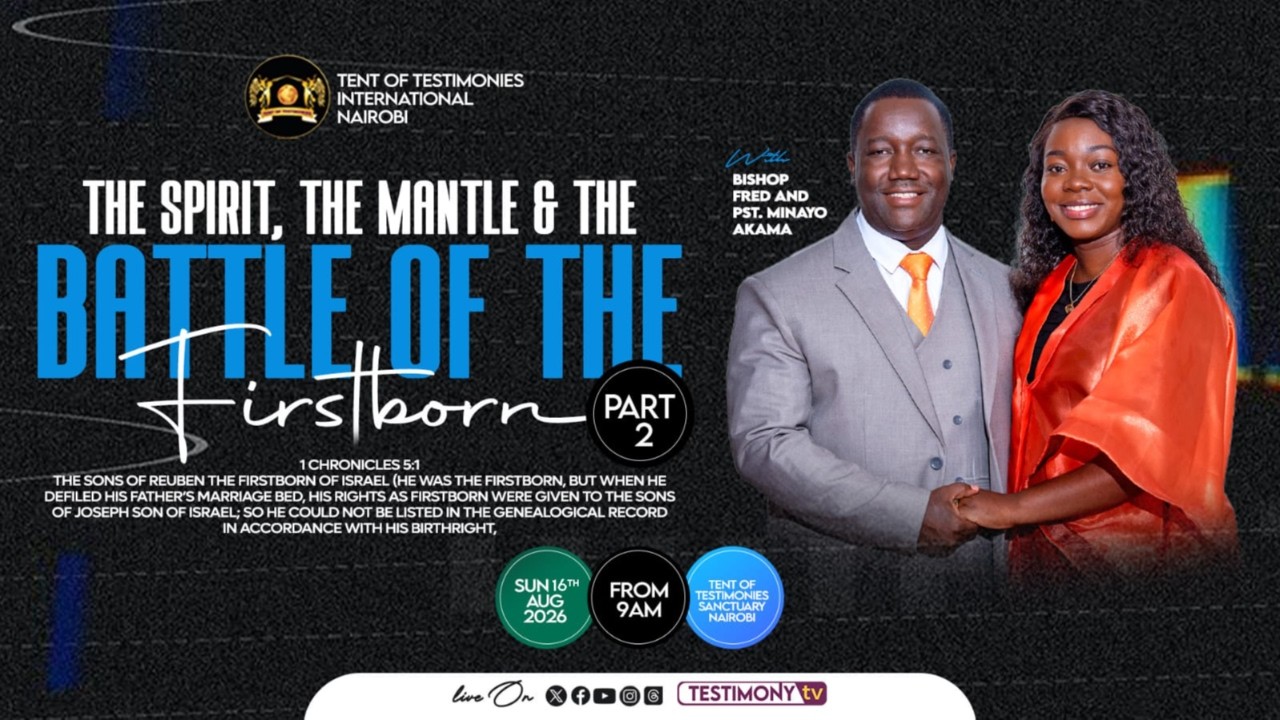 THE SPIRIT, THE MANTLE AND THE BATTLE OF THE FIRST THE FIRSTBORN PT 2  || 16.08.2026 ||