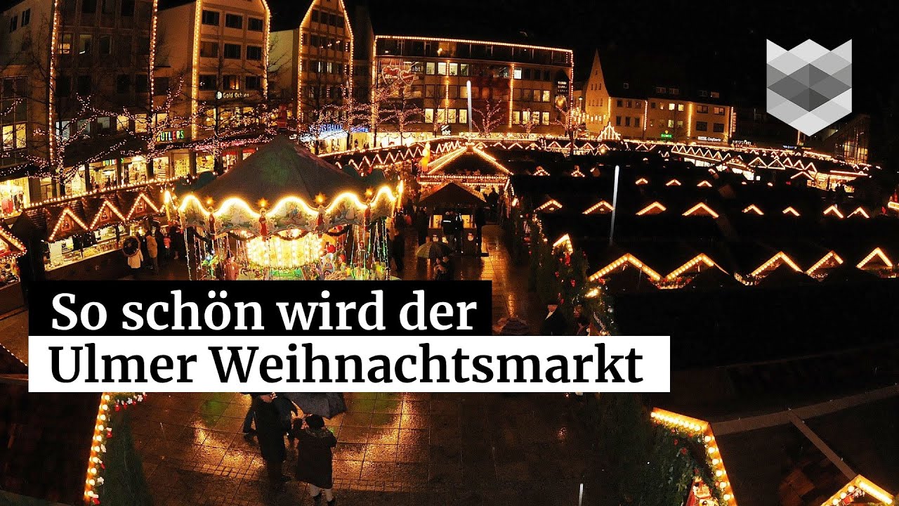 Worauf sich die Besucher 2024 auf dem Ulmer Weihnachtsmarkt freuen können