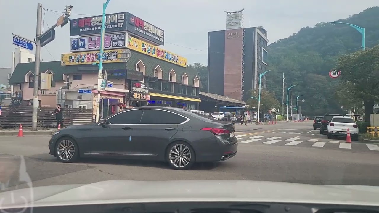 [도로주행영상]월미도 한바퀴 돌기