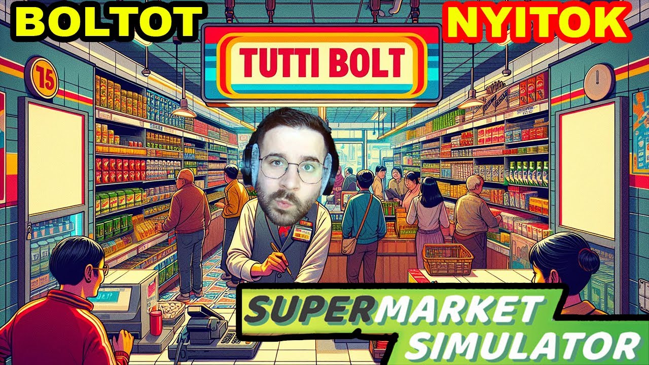 MEGNYITOM a SAJÁT BOLTOM! | Supermarket Simulator