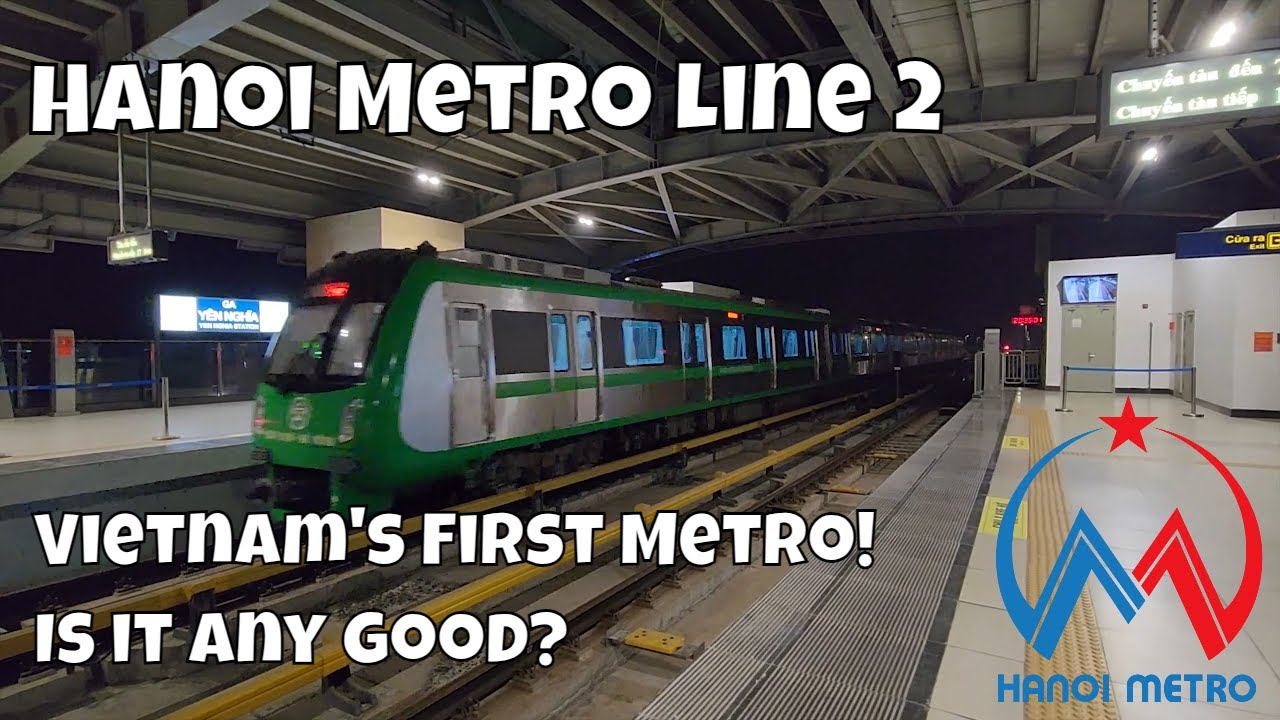 FINALLY Vietnam has a metro railway - Reviewing Line 2 of Hanoi Metro