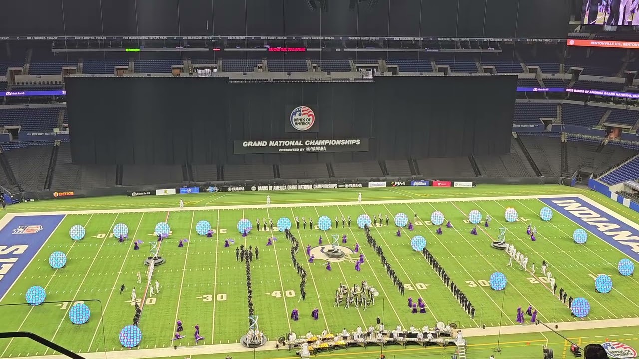 Bentonville pride marching band - Sequ1nce 2025 semi finals 