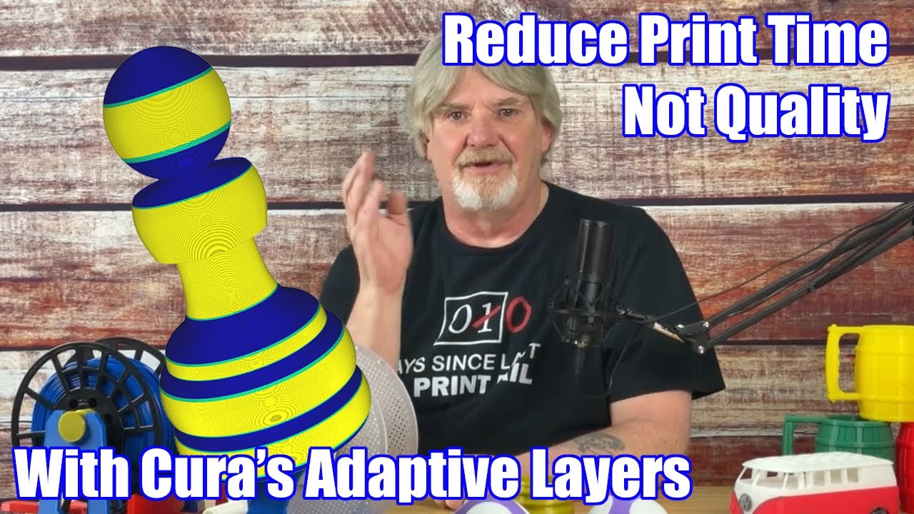 Use Cura's Adaptive Layers To Increase Quality, Not Print Time
