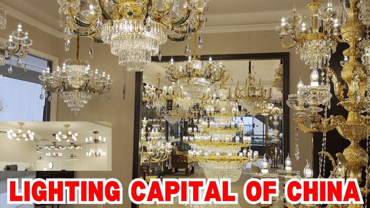 Amazing Chandeliers You’ve Never Seen Anywhere || Zhongshan || China