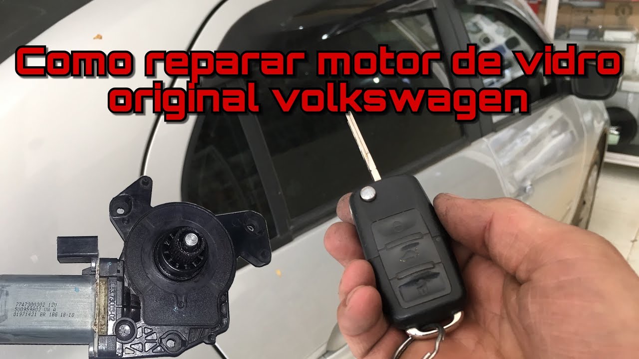 Como reparar motor original de vidro elétrico volkswagen g5 g6