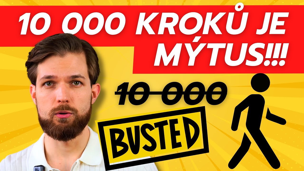 CHŮZE pro dlouhověkost: 10 000 kroků je m&yacute;tus!