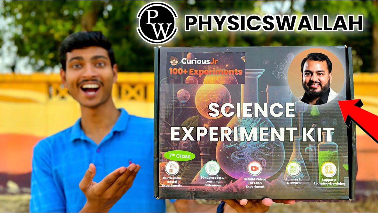 Unboxing Physics Wallah Science Kit @PhysicsWallah