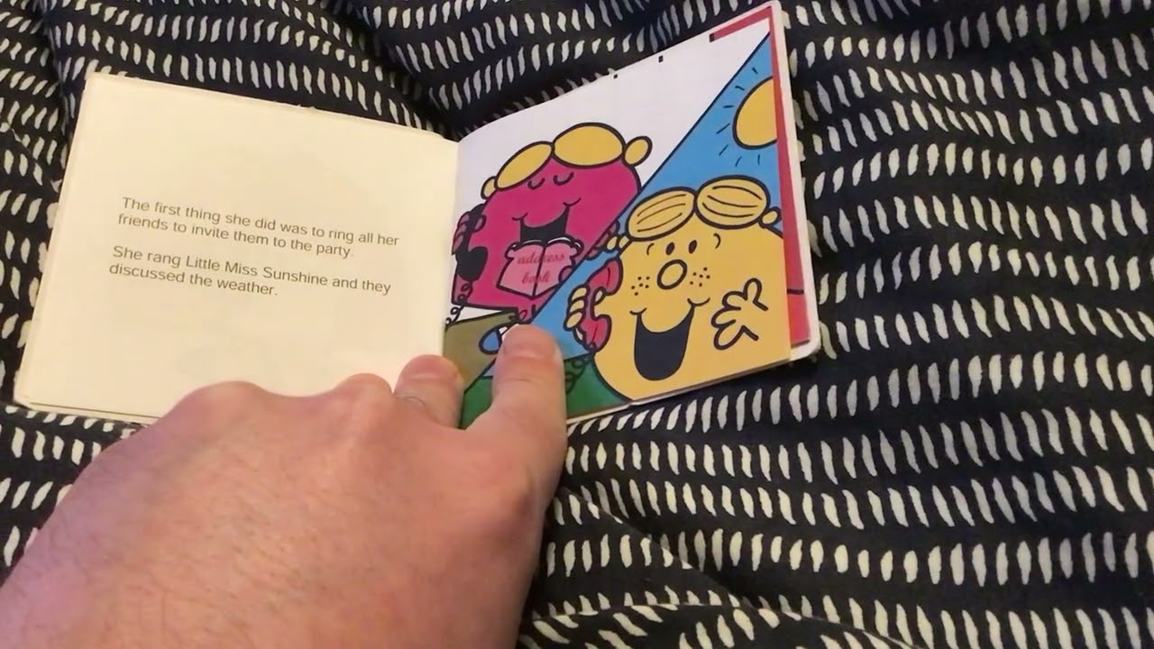 Little Miss Chatterbox and Her Birthday Plans 