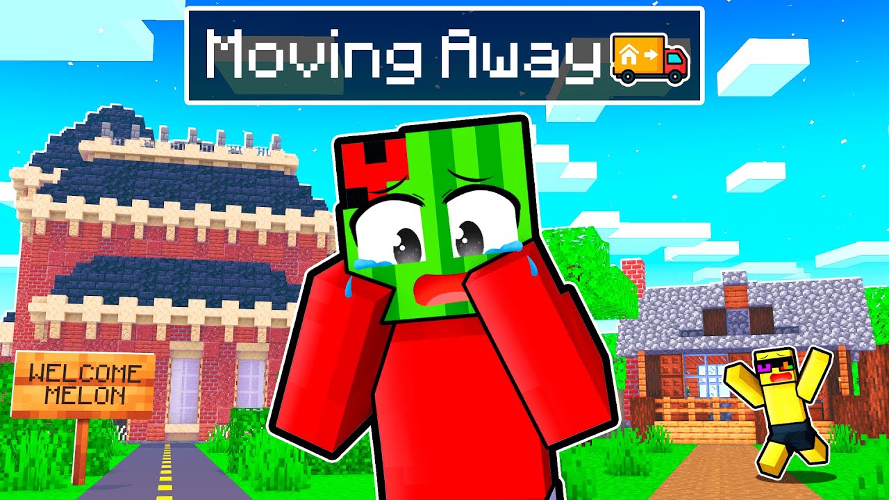 Melon Is MOVING AWAY in Minecraft!