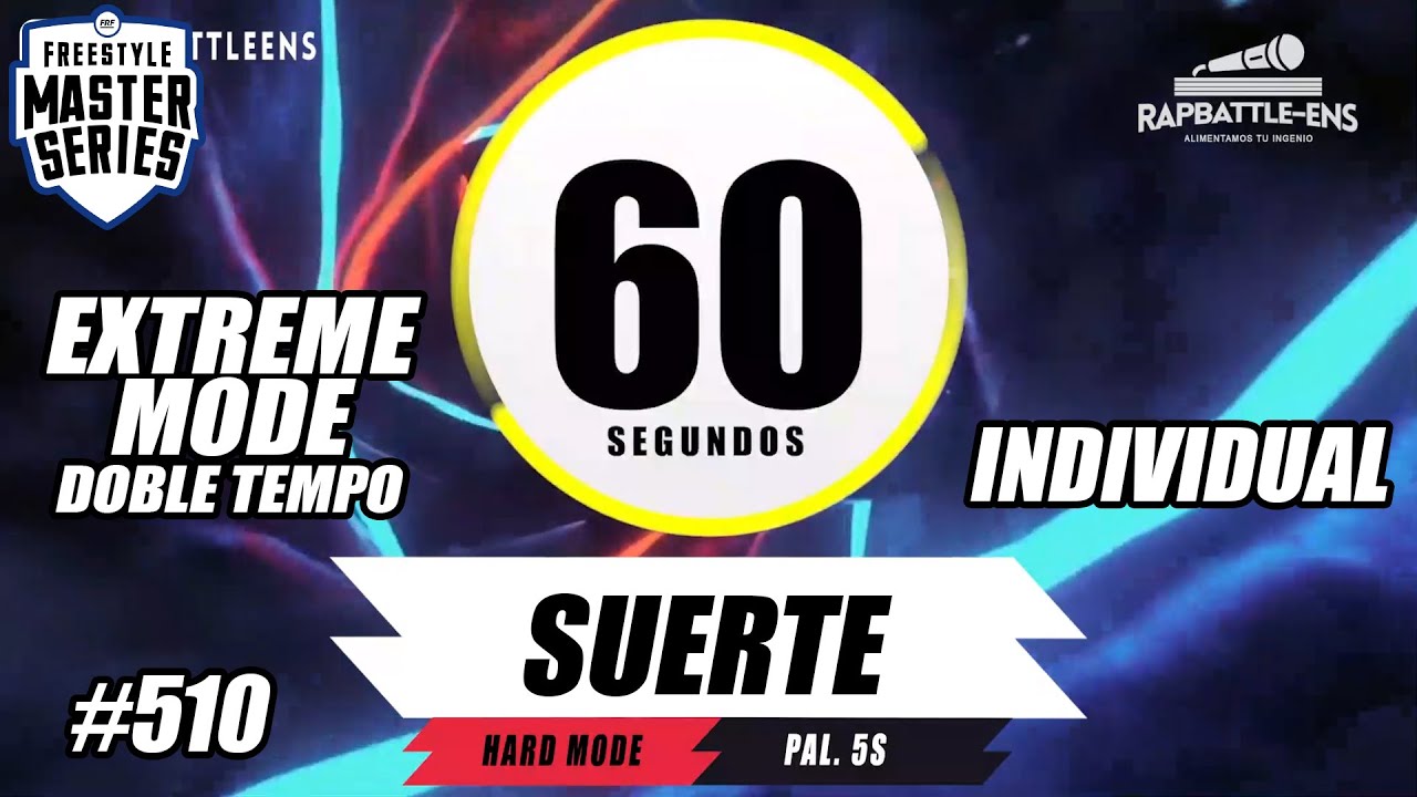 Formato FMS España: Base de Rap Para Improvisar Con Palabras (Entrenamiento para improvisa RAP) #510