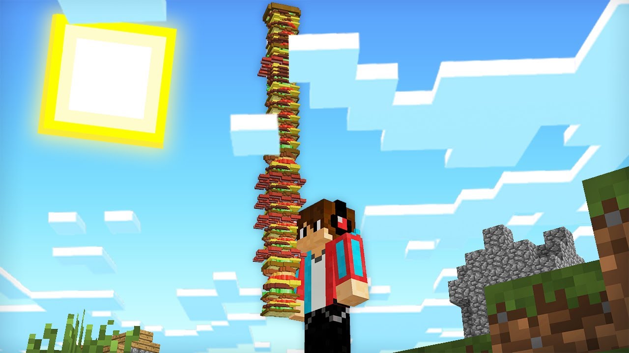 Я ПРИГОТОВИЛ САМЫЙ ДЛИННЫЙ БУРГЕР В МАЙНКРАФТ | Компот Minecraft