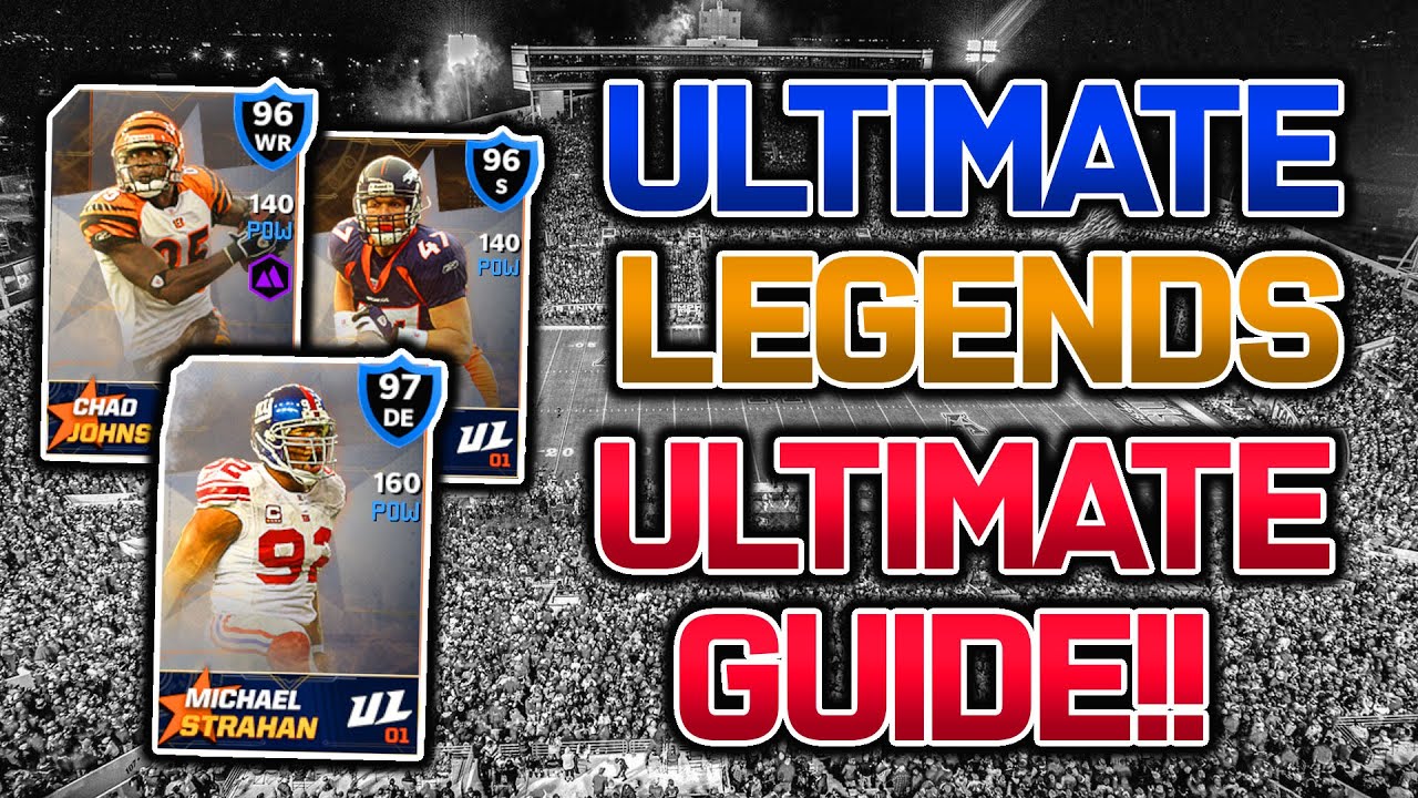 ULTIMATE LEGENDS ULTIMATE GUIDE | INSANE CARDS | MADDEN MOBILE 21