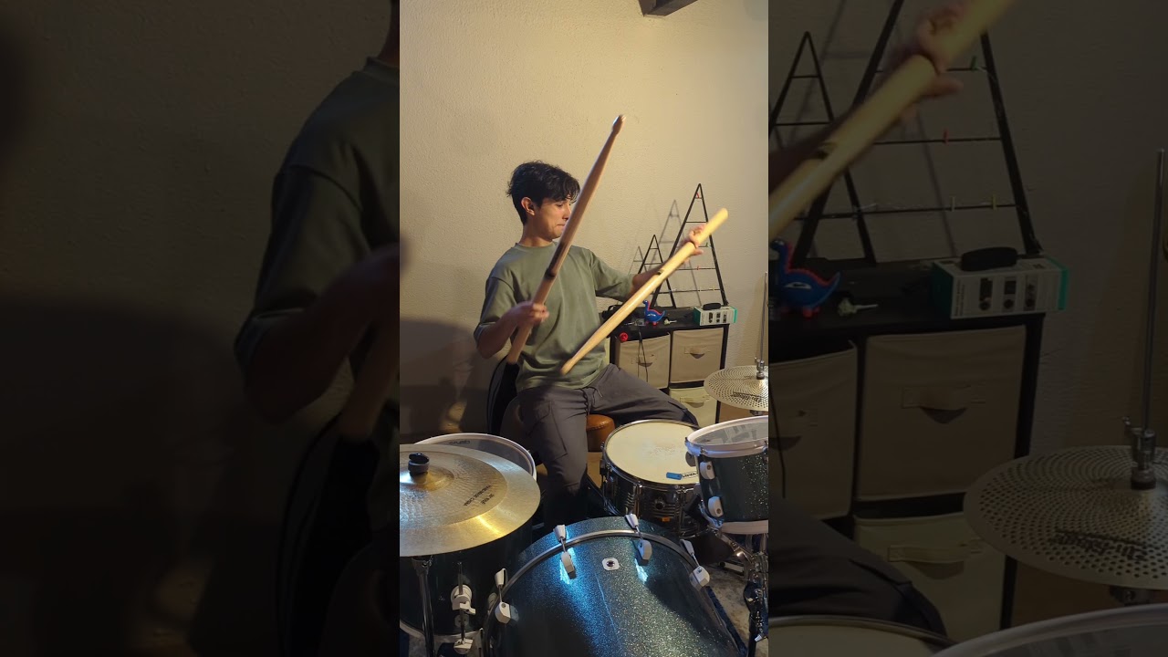when you use marching snare sticks for the first time #drumline #drums