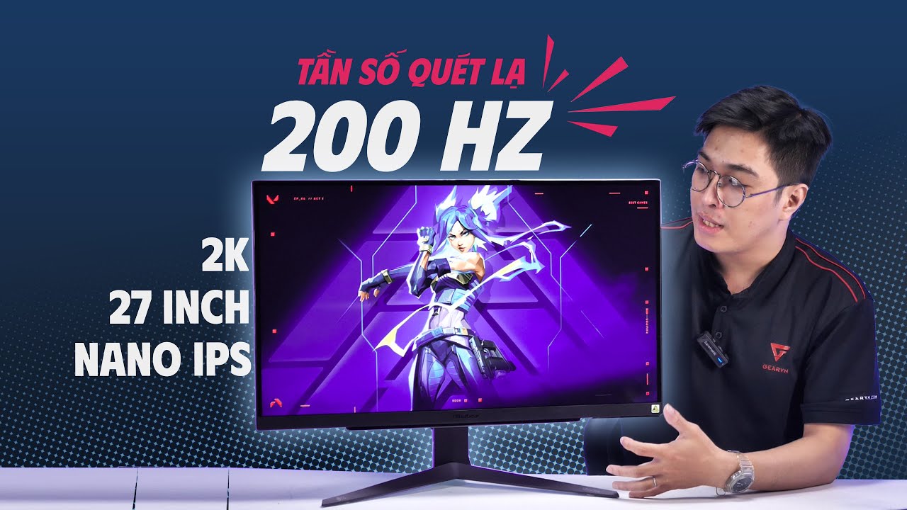 LG 27GS85Q-B NANO IPS | Lại thêm một chiếc màn hình có tần số quét lạ đến từ nhà LG!