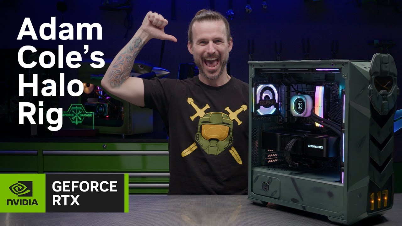 GeForce Garage - Adam Cole's Halo Rig