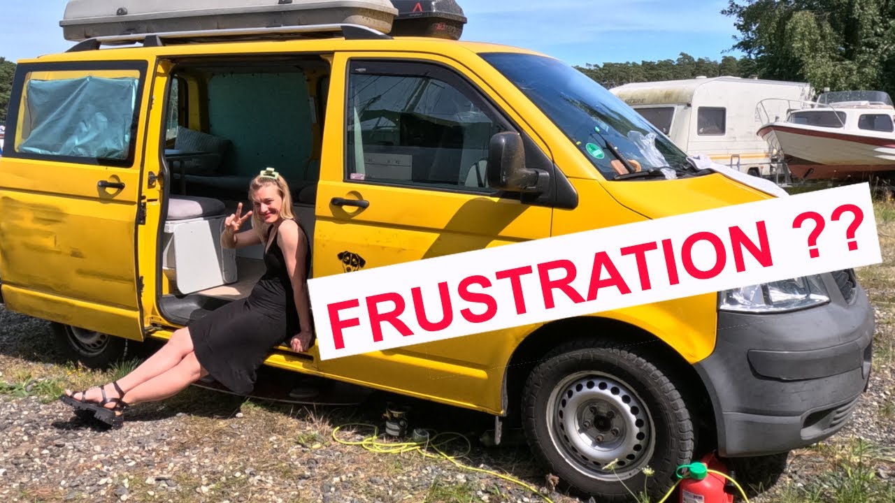 300 KM! Umsonst gefahren? Vanlife VW T5.1....immer am FAHREN XD