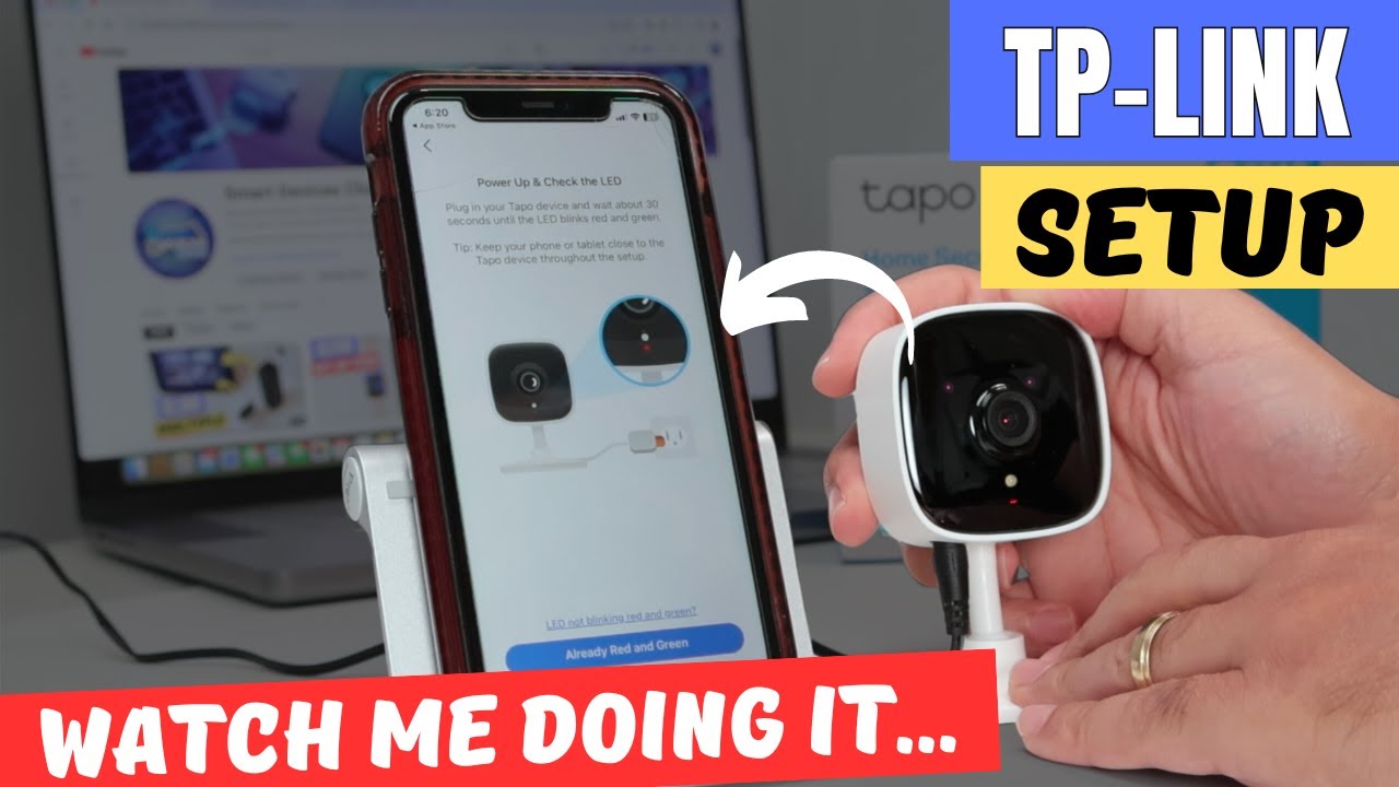 TP Link Tapo C100 Setup. Easy STEP-by-STEP. Watch me Doing it !