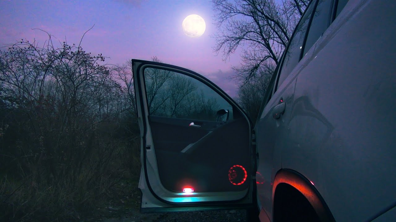 Montaggio luci led cortesia sottoporta VW Tiguan + Codifica Obdeleven