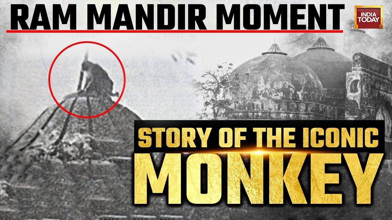 Ram Mandir News: Story Of Iconic Monkey Image Of Ram Mandir Movement | Ram Mandir Pran Pratishta