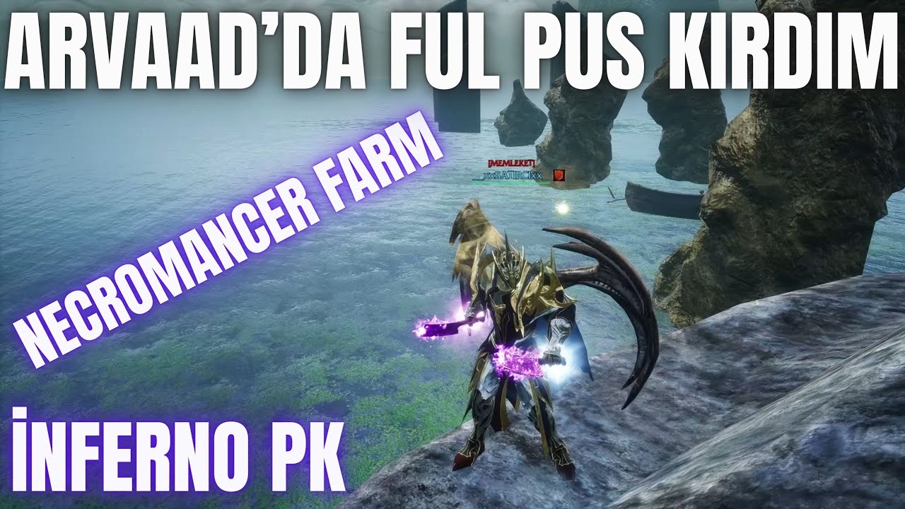 Rise Online Aarvad | Full Pus'umu KIRDIM ! | Necromancer FARMI HARİKA ! | Asasın Bir Günü #23