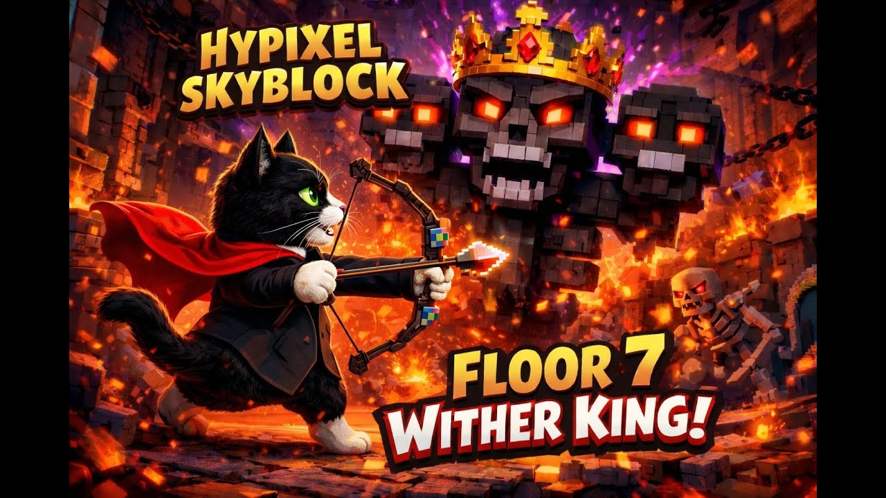 hypixel skyblock!!! I HAVE A TERMINATOR NOW!! so im doing f7/up to m3