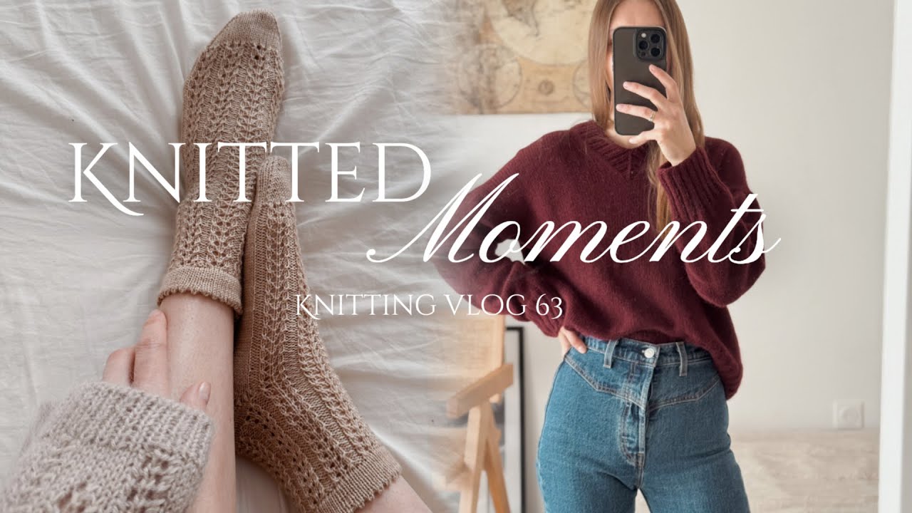 Knitting Podcast: Pink Yarn?! Simi Sweater, Paul Sweater, New Pattern for Milky Lace Socks