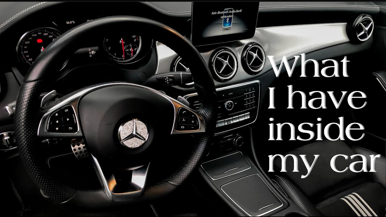 MUST HAVES in jedem Auto 🚙 | What's in my car 💜 | Autozubeh&ouml;r und Gadgets
