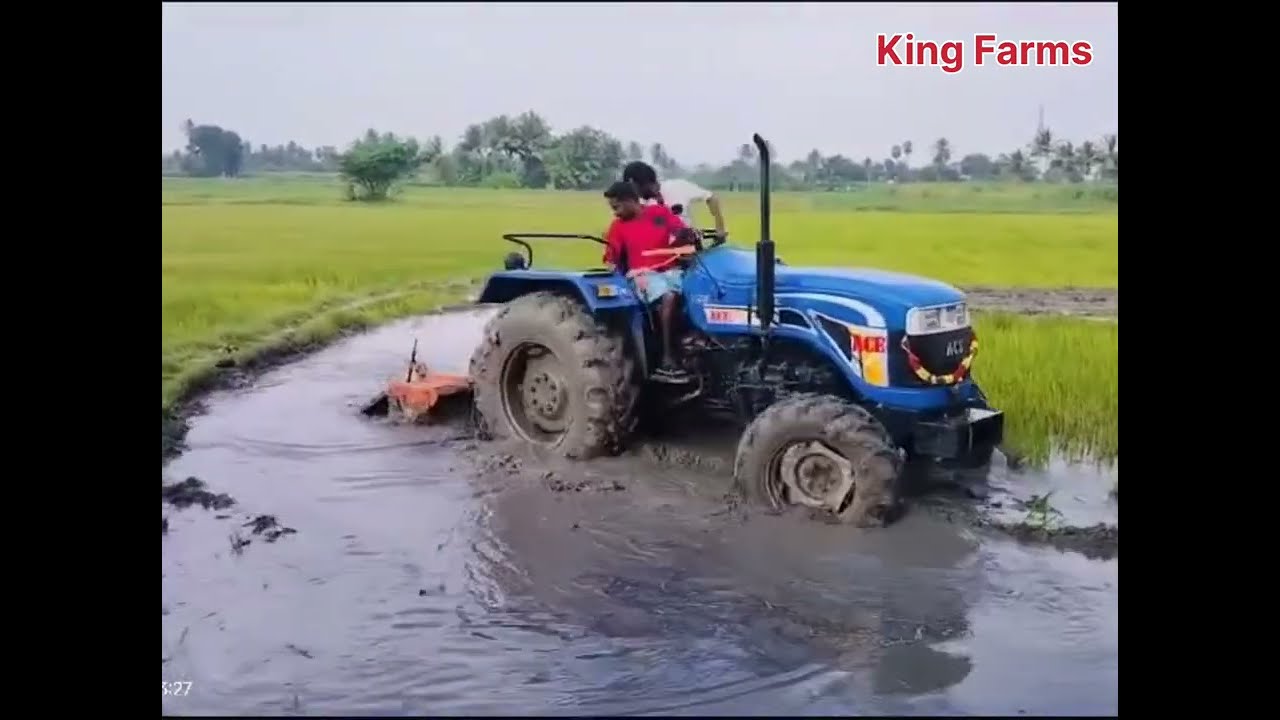 4WD ACE DI-6565 Tractor Power Performance & Build Quality Testing | King Combines & Farms UP94