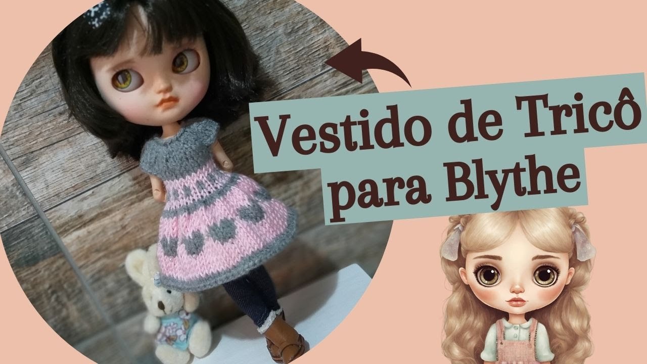 D.I.Y.: Tricô para Bonecas - Peito Base - Modelo 2 #9