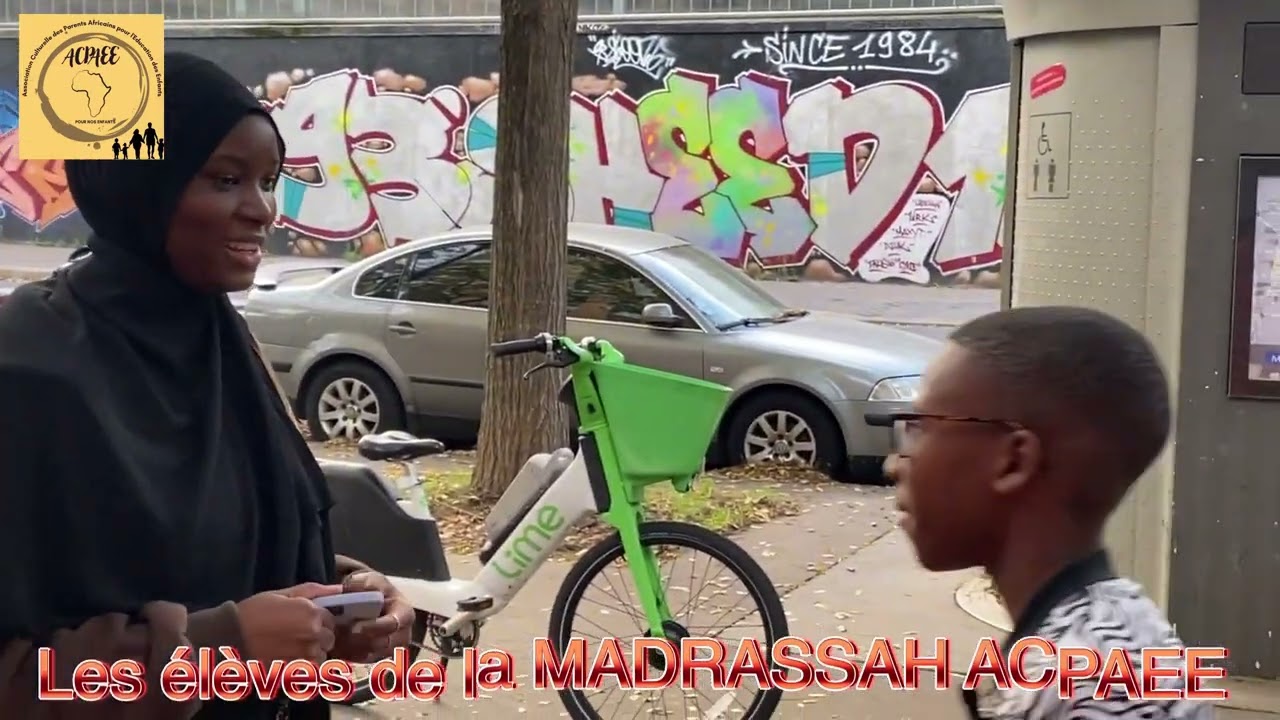 Les élèves de la MADRASSAH ACPAEE