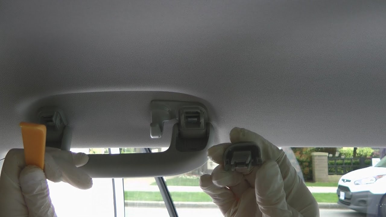 Toyota RAV4 (2019-2025): How To Remove Interior Ceiling Handles (Grab Bars)?