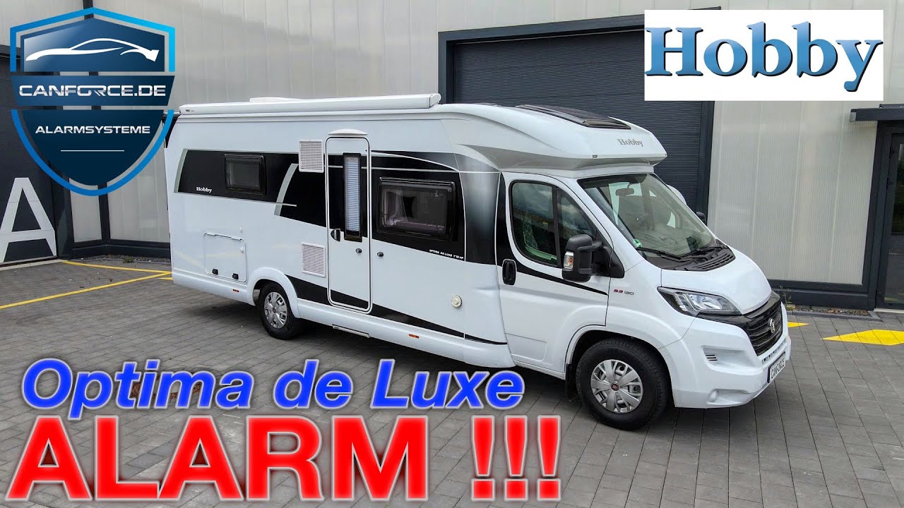 Hobby Optima Wohnmobil Alarmanlage | Ontour Edition 2021 T75 HF | Pandora Camper Pro V2 | T65GE GPS