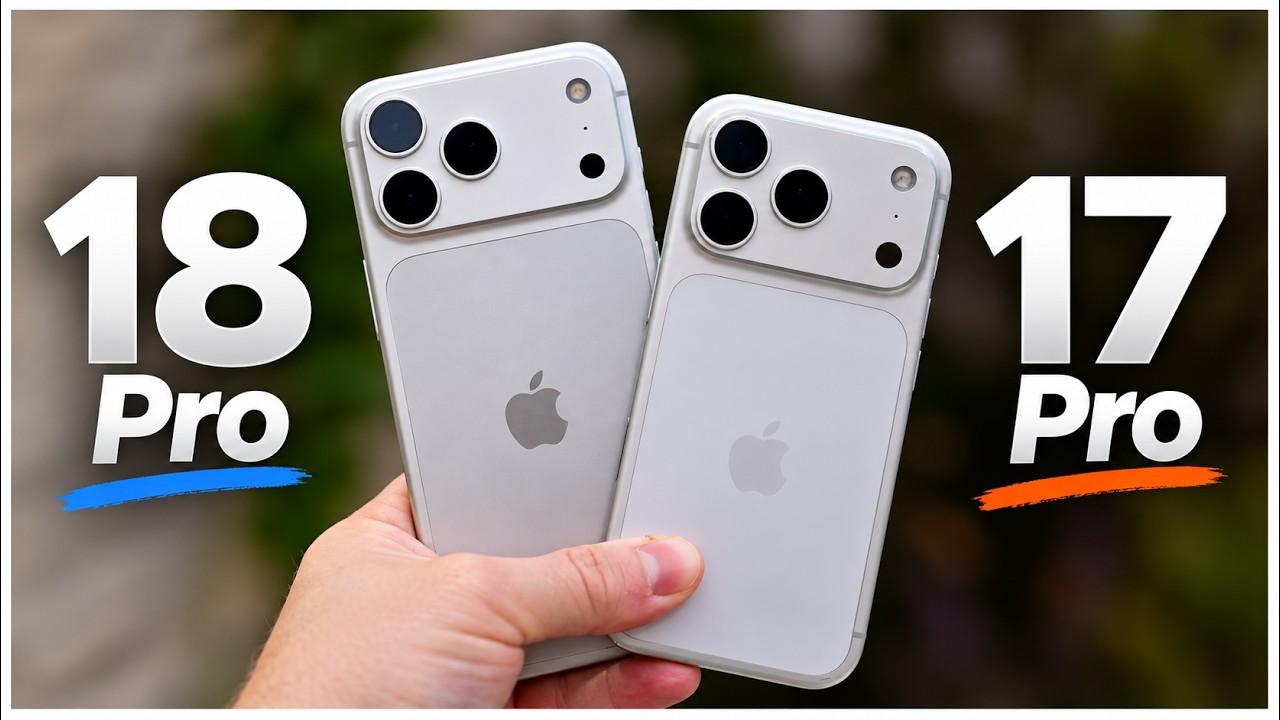 iPhone 18 Pro против iPhone 17 Pro: обновление гораздо значительнее, чем кажется!