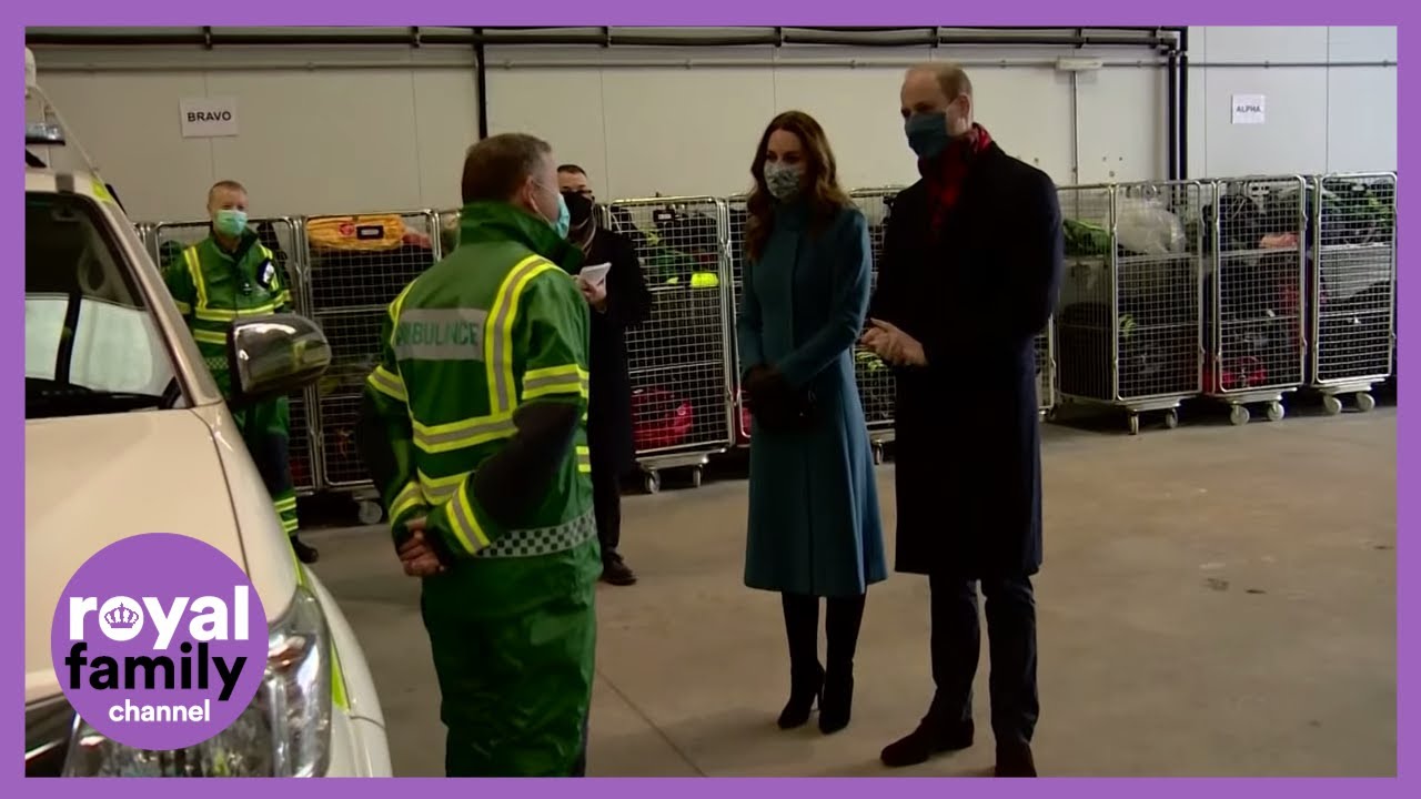 Prince William and Kate Welcomed to Edinburgh By Bagpipes on Royal Train Tour