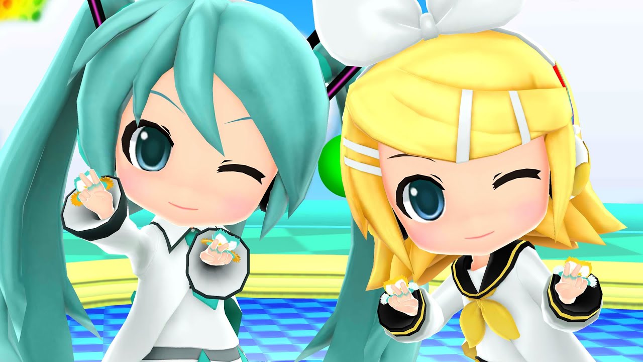 Hatsune Miku: Project Mirai DX - reverse rainbow feat. Miku and Rin 4K 60FPS