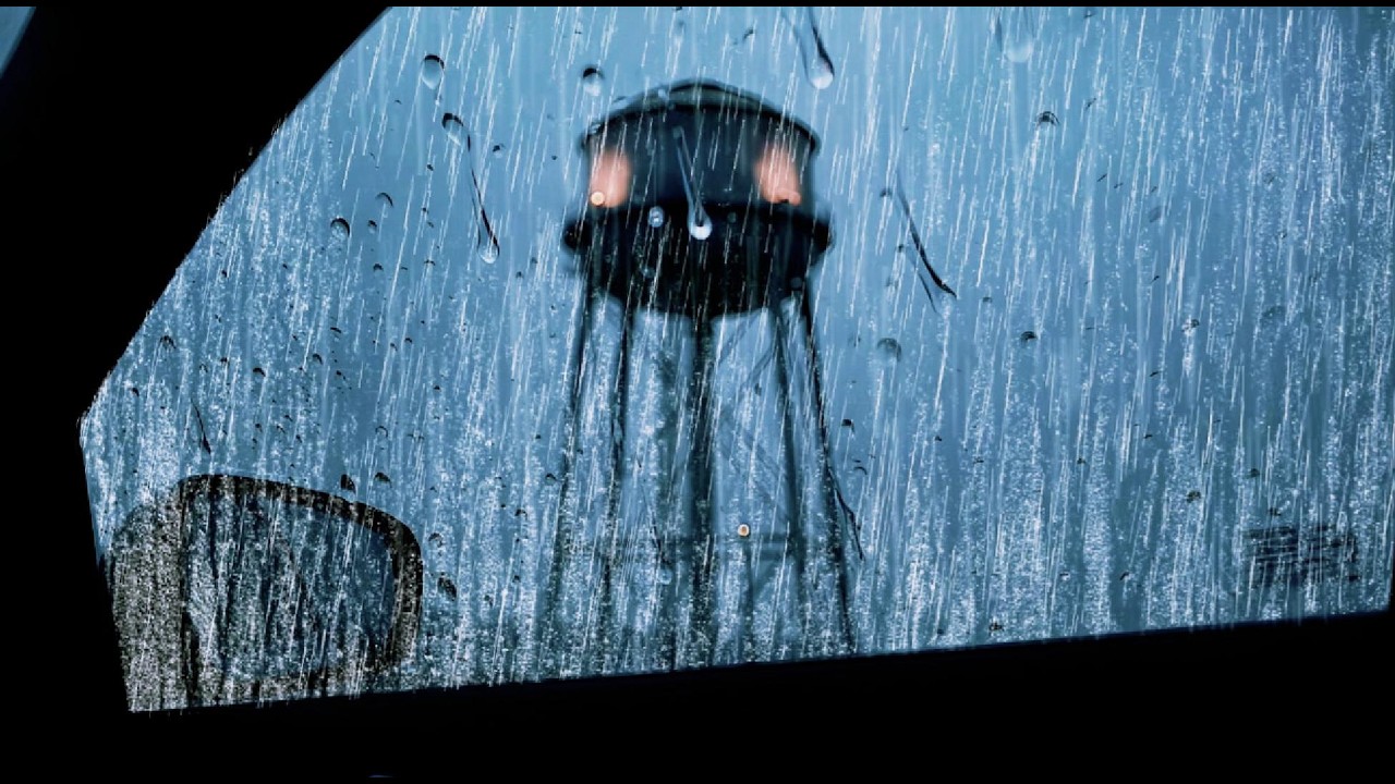 Rain Sounds for Sleeping ⚡ Fall Asleep Fast with Rain & Thunder on a Cozy Car at Night, Deep Sleep