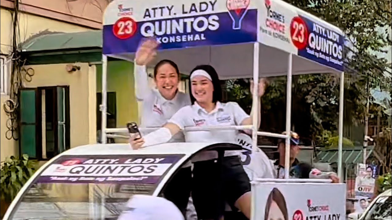 Konsehala Atty. LADY QUINTOS | Motorcade