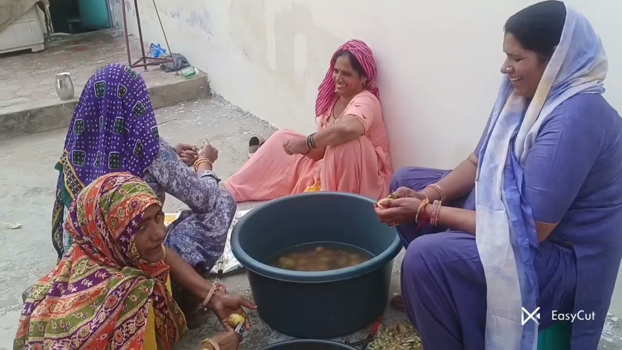 आज किसने बाना दिया 🤔😋। बाने में क्या क्या बना?#fullvlog 