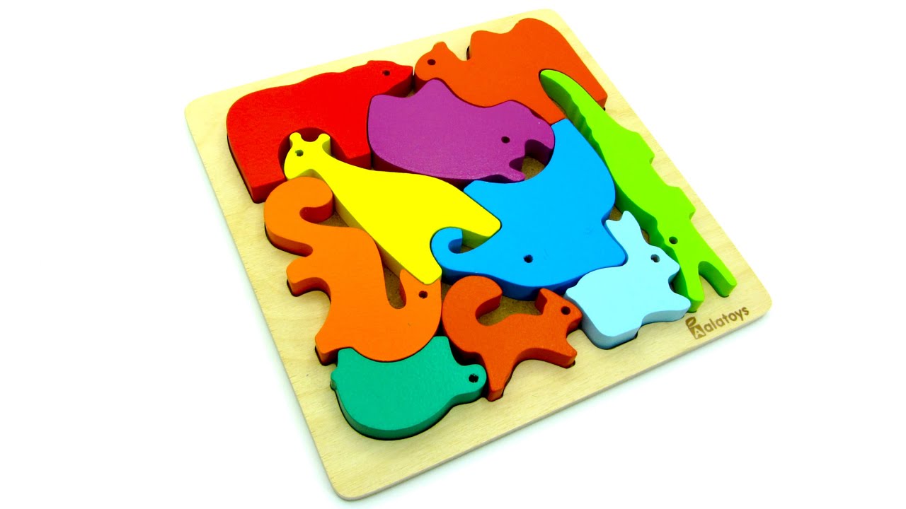 Animal Puzzle | Find The Missing Pieces Activity | Preschool Toy Learning Video