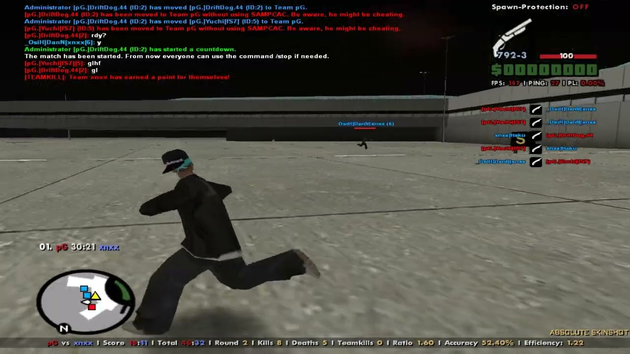 [SA:MP] pG. vs xnxx // DriftDog