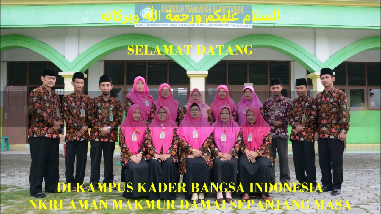 Pendaftaran MTs Al Muttaqien Mbah Lim Klaten