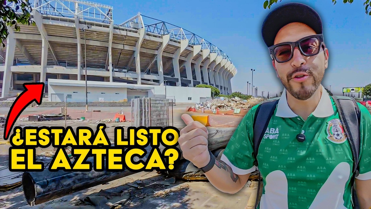 &iquest;Se CANCELA EL MUNDIAL EN M&Eacute;XICO? As&iacute; se encuentra el Estadio Azteca 