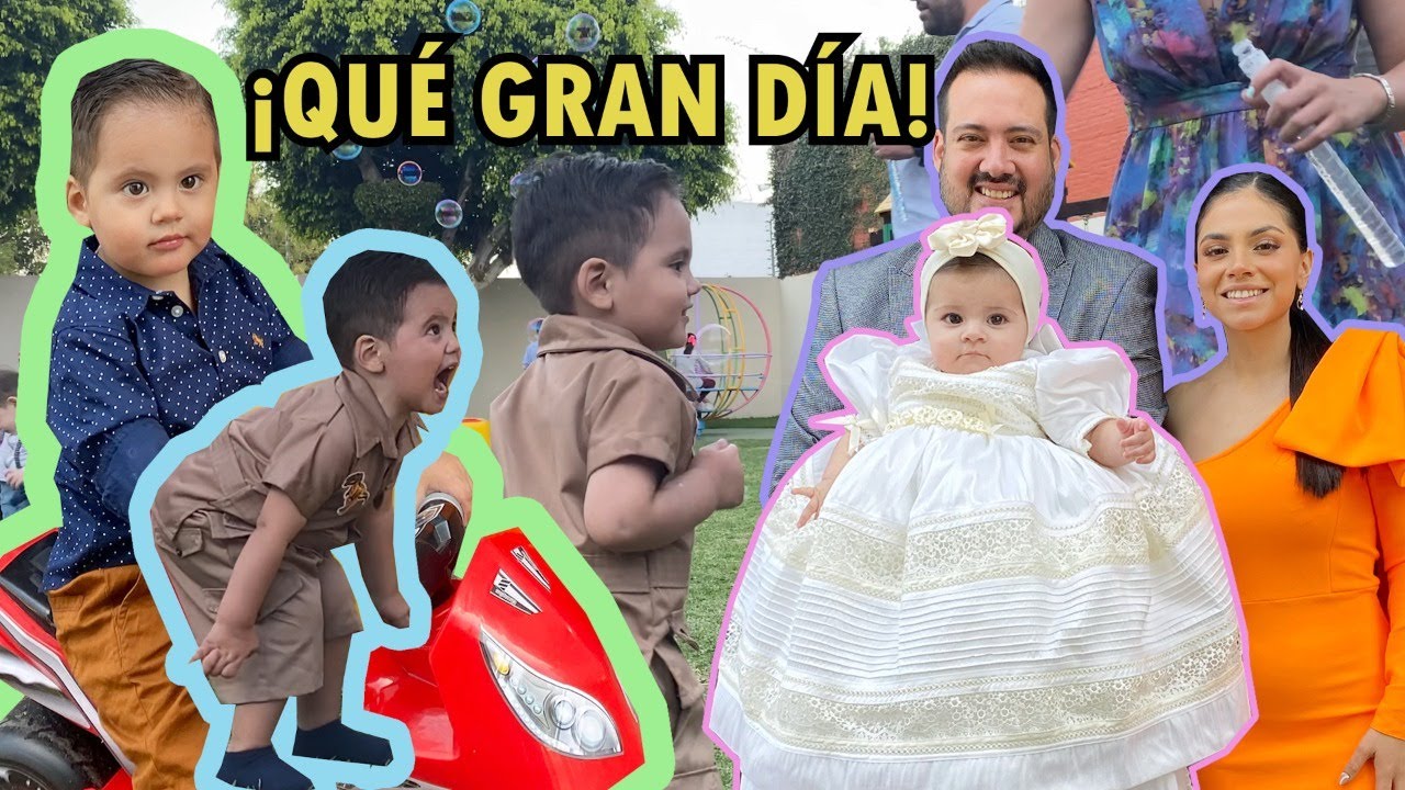 BAUTIZO DE CLAUBEBÉ Y FIESTA DE BETITO | Fue un gran día