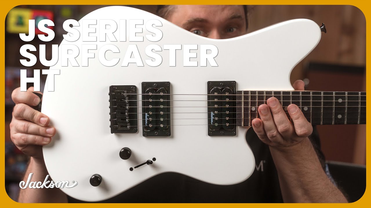 Jackson Surfcaster JS22 HT JS Series Electric Guitar Demo - Snow White