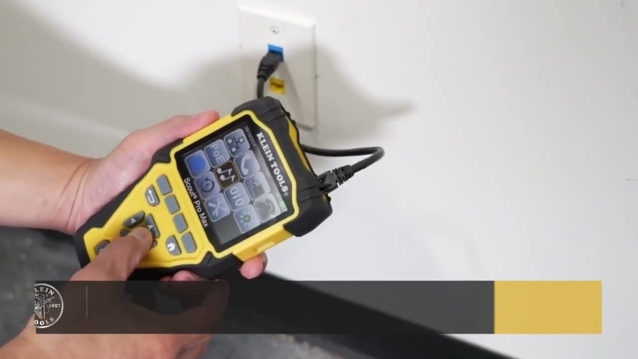 Klein Tools Scout&reg; Pro Max VDV501-770 Network Cable Tester