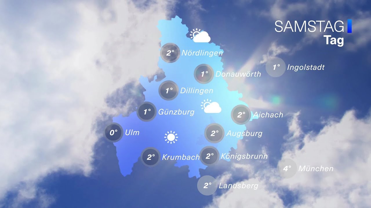 Wettervorhersage für Augsburg & Region | 31.01.2026