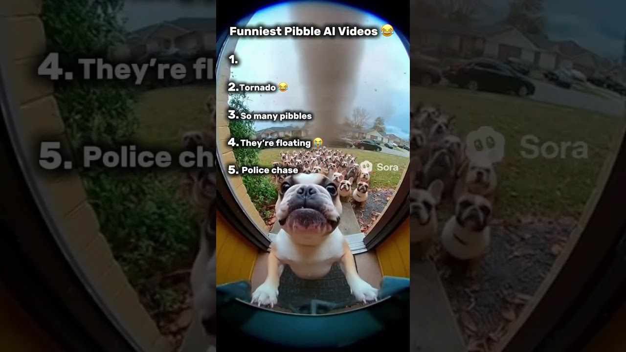 Top 5 Pibble AI videos #ai #funny #sora #pibble