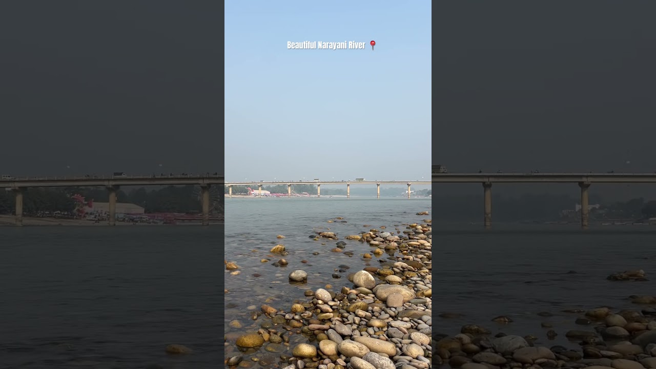 Beautiful Narayani River in Narayangarh, Nepal #narayangarh #nepal