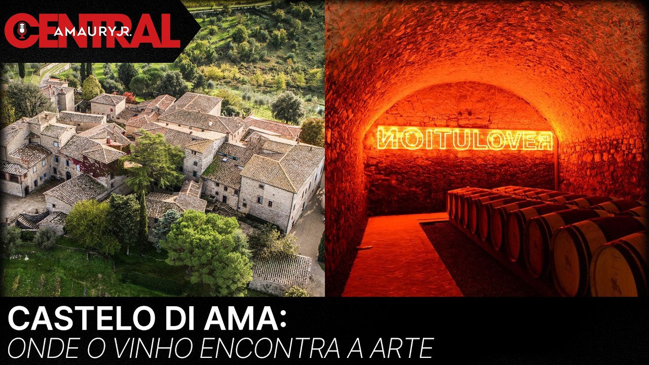 CASTELO DI AMA: ONDE O VINHO ENCONTRA A ARTE